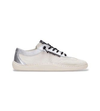 Hispanitas Zapatillas Velour blanco roto