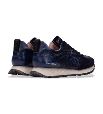 Hispanitas Leder Turnschuhe Kansas navy