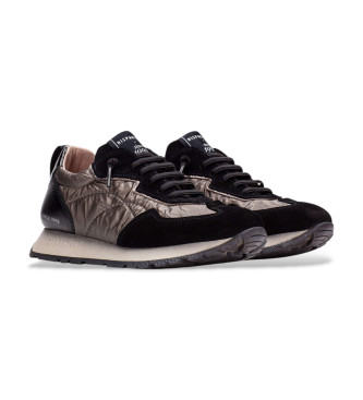 Hispanitas Sneakers in pelle nera Kansas