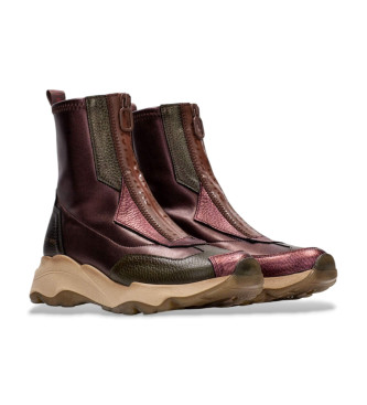 Hispanitas Leren sneakers Nepal Bolmet bordeaux