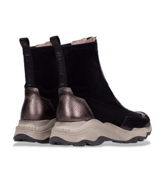 Hispanitas Leren sneakers Nepal Bolmet zwart