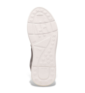 Hispanitas Baskets en cuir Picual gris