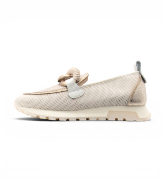 Hispanitas Zapatillas Oregon blanco roto