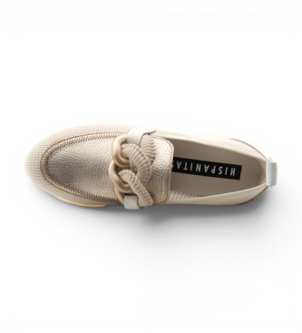 Hispanitas Zapatillas Oregon blanco roto
