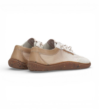 Hispanitas Zapatillas Velour beige