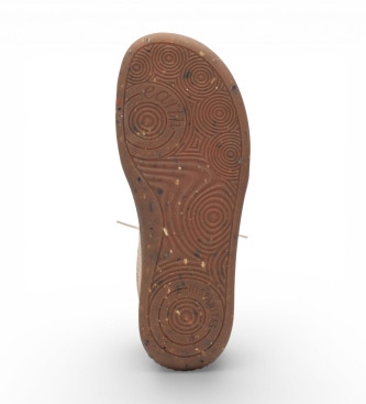 Hispanitas Zapatillas Velour beige