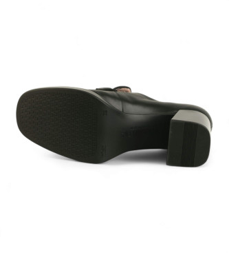 Hispanitas Chaussures  bout rond en cuir noir