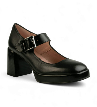 Hispanitas Chaussures en cuir Mary Jane noires
