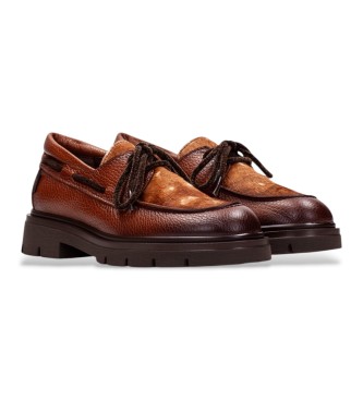 Hispanitas Braune Newyork Lederschuhe