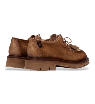 Hispanitas Braune Newyork Lederschuhe