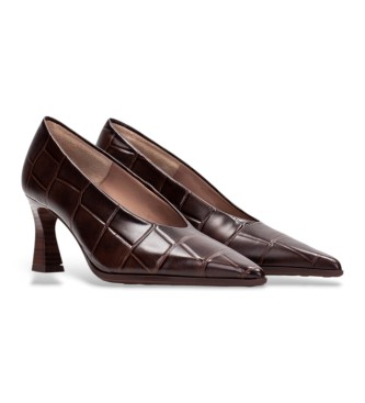 Hispanitas Chaussures en cuir Paris marron