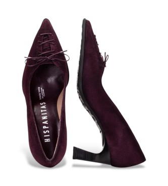 Hispanitas Chaussures en cuir Paris bordeaux