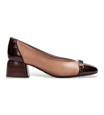 Hispanitas Chaussures en cuir Varsovia marron