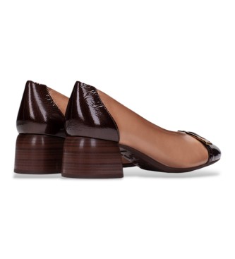 Hispanitas Chaussures en cuir Varsovia marron