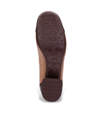 Hispanitas Chaussures en cuir Varsovia marron