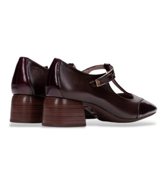 Hispanitas Schuhe aus Leder Warschau bordeauxrot