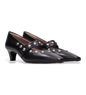 Hispanitas Chaussures en cuir Vienne noir