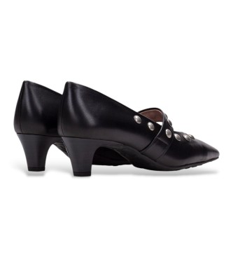 Hispanitas Chaussures en cuir Vienne noir