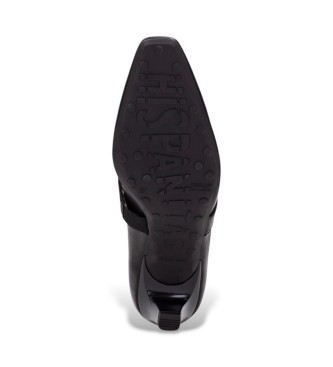 Hispanitas Chaussures en cuir Vienne noir