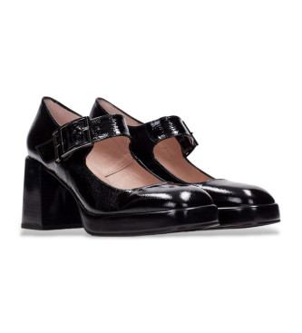 Hispanitas Black patent leather shoes