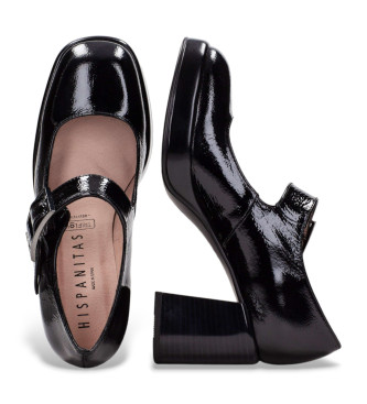 Hispanitas Black patent leather shoes