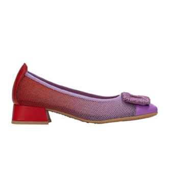 Hispanitas Sapatos de couro Aruba rosa, roxo