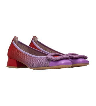 Hispanitas Skórzane buty Aruba różowy, fioletowy