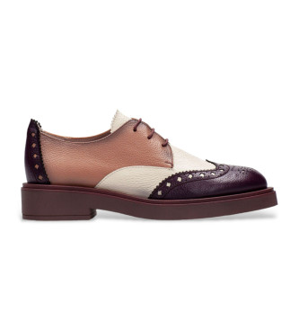 Hispanitas Chaussures classiques en cuir marron