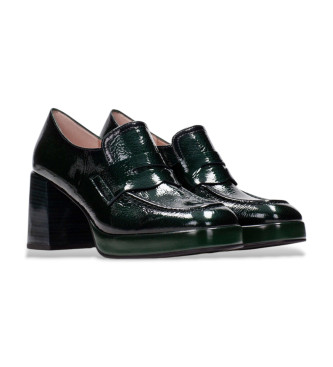 Hispanitas Waldgrne Lederschuhe