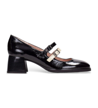 Hispanitas Chaussures Mary Jane en cuir Milan noir