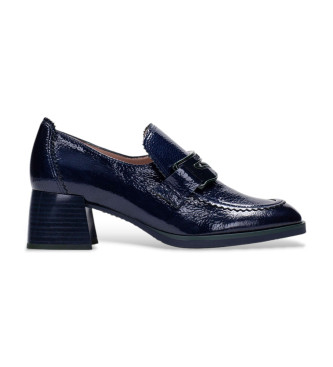 Hispanitas Nacht marineblaue Lederschuhe