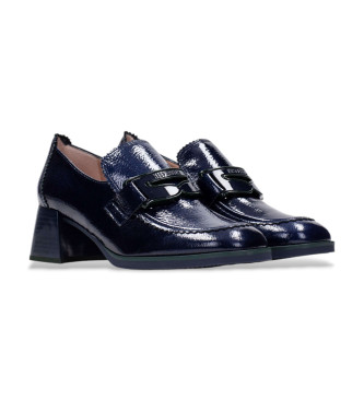 Hispanitas Nacht marineblaue Lederschuhe