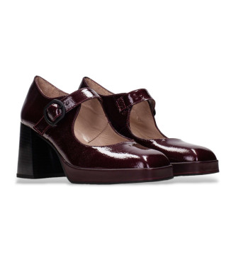 Hispanitas Rio burgundy leather shoes