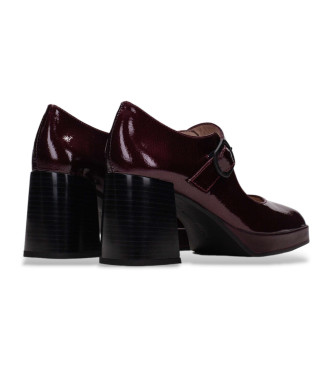 Hispanitas Rio burgundy leather shoes