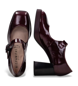 Hispanitas Rio burgundy leather shoes