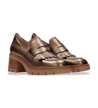 Hispanitas Scarpe in pelle bronzo Sia