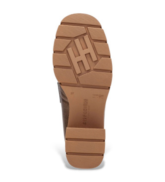 Hispanitas Scarpe in pelle bronzo Sia