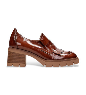 Hispanitas Chaussures en cuir Sia marron