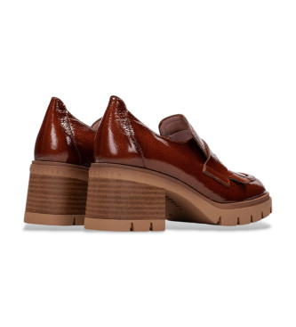 Hispanitas Chaussures en cuir Sia marron