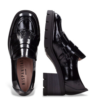 Hispanitas Sia Lederschuhe schwarz