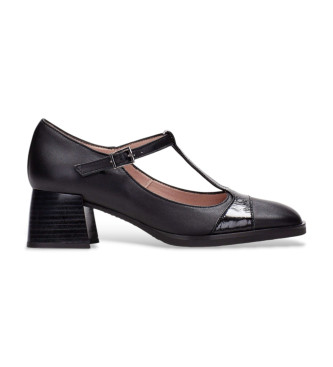 Hispanitas Lederriemenschuhe schwarz