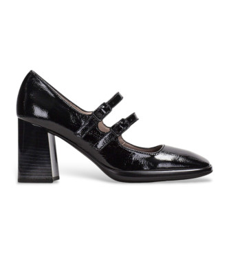 Hispanitas Chaussures en cuir noir