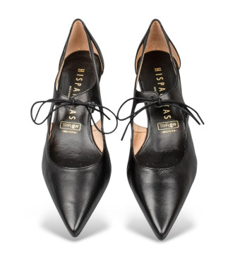 Hispanitas Chaussures soho en cuir noir