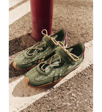 HOFF Zapatillas Bridge Bow Vichy Sage verde
