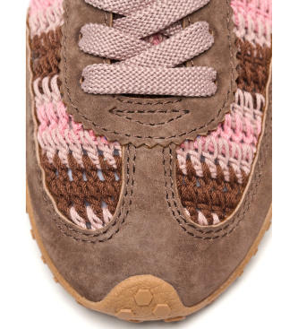 HOFF Turnschuhe Bridge Woven Braun Braun, Rosa