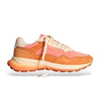 HOFF Sneakers City Mkii Paris in pelle arancione