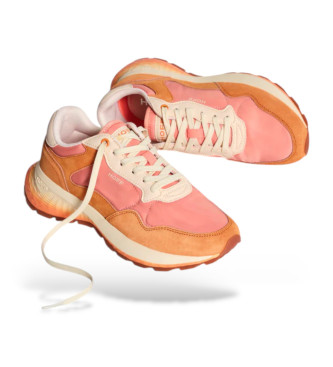 HOFF Sneakers City Mkii Paris in pelle arancione