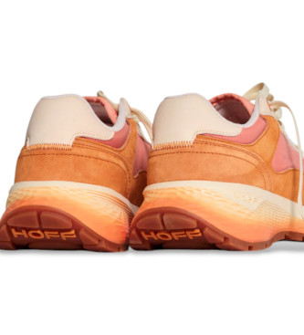 HOFF Sneakers City Mkii Paris in pelle arancione