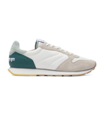 HOFF Skórzane buty sportowe Agrinio białe, zielone