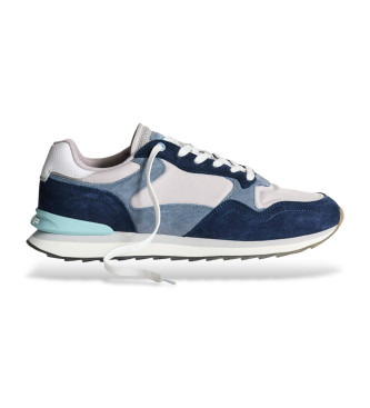 HOFF Alberobello blue leather trainers